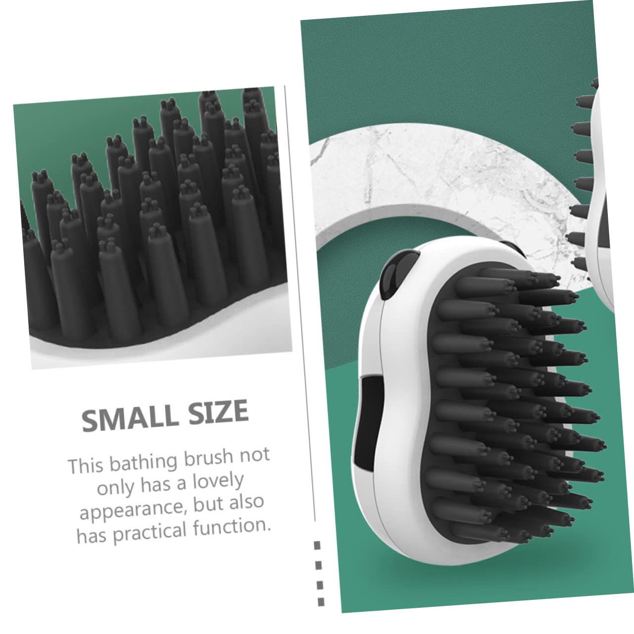 Pet Bath Grooming Brush And Hair Removal Glove
