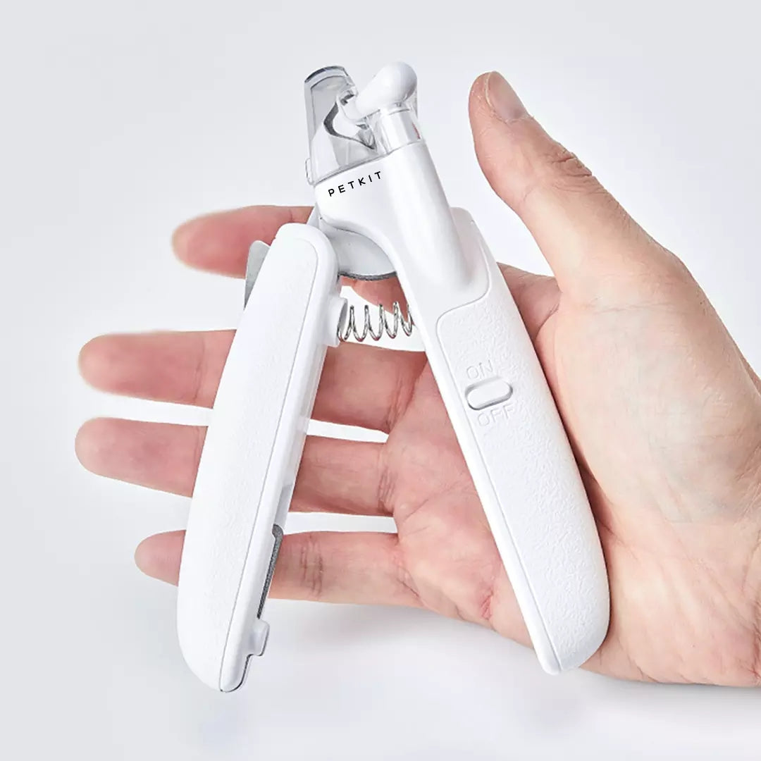 Professional Pet Nail Clipper Scissors with LED Trimmer