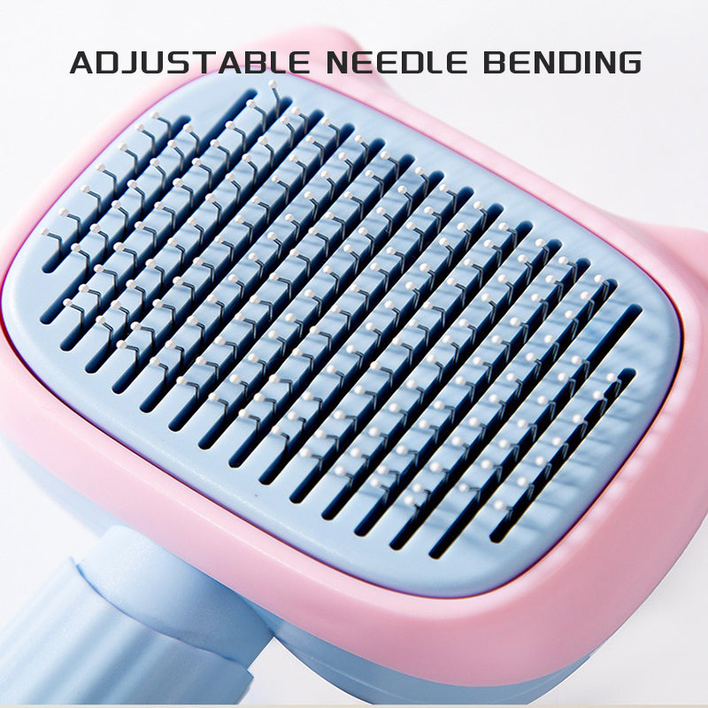 Pet Deshedding and Dematting Grooming Brush Comb