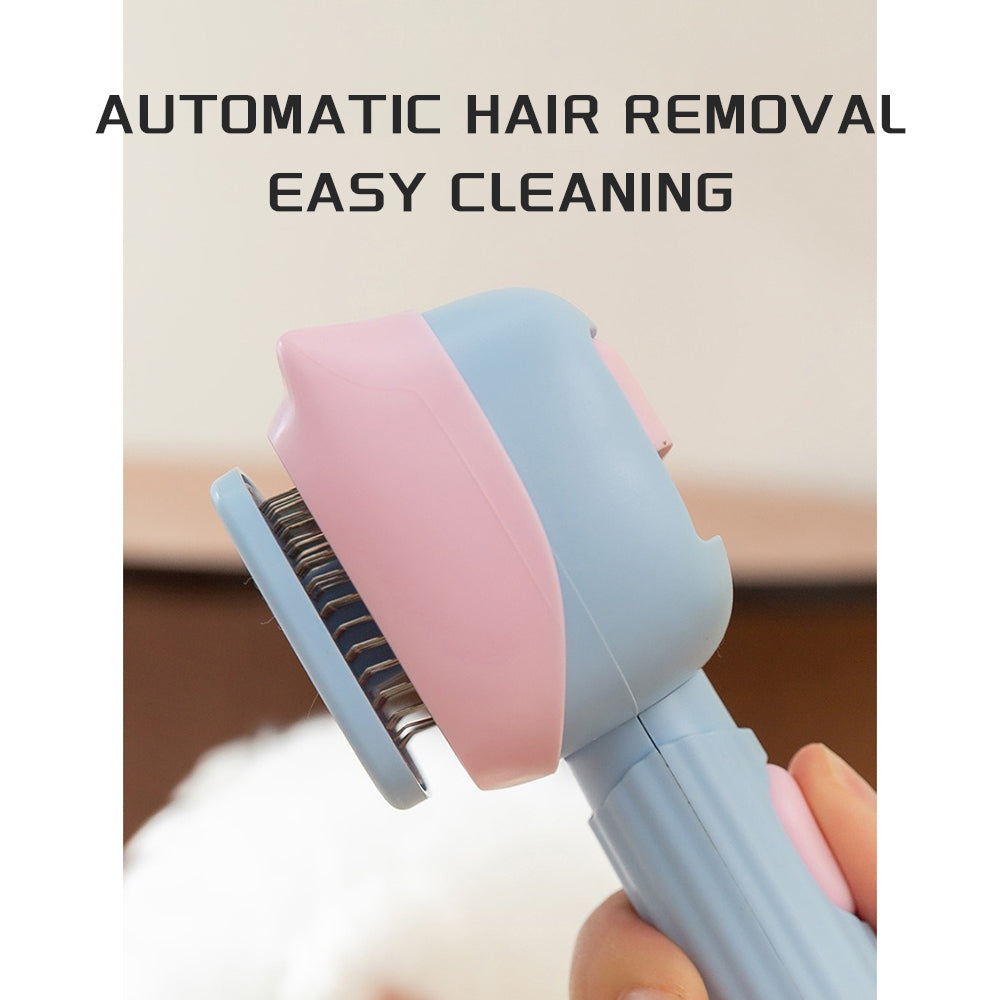 Pet Deshedding and Dematting Grooming Brush Comb