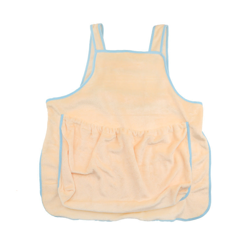 Outdoor Pet Carrier Apron Plush Chest Bag For Travel