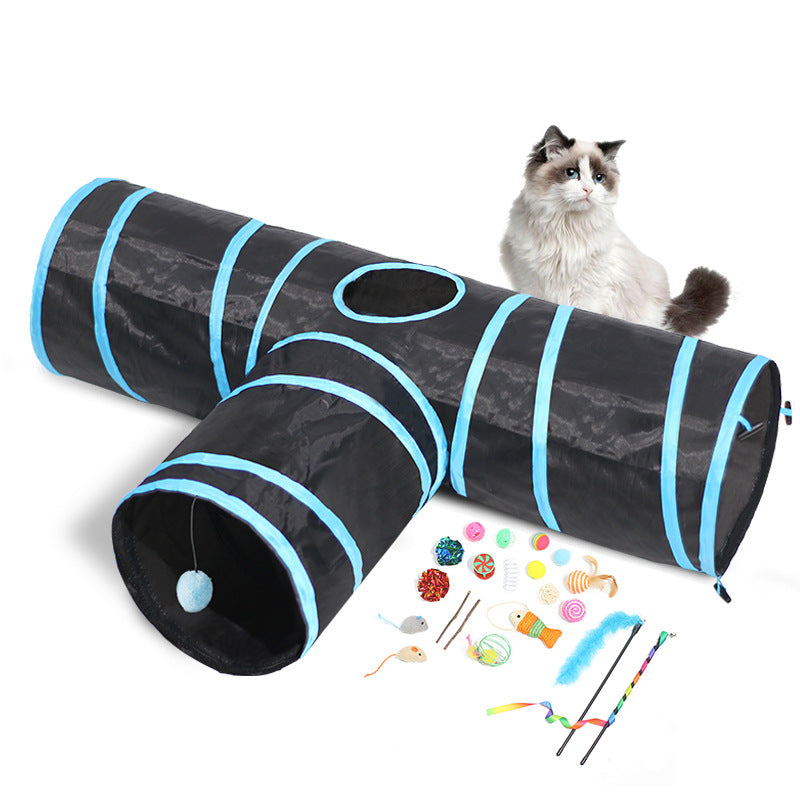 Foldable Tunnel Pet Climbing Toy