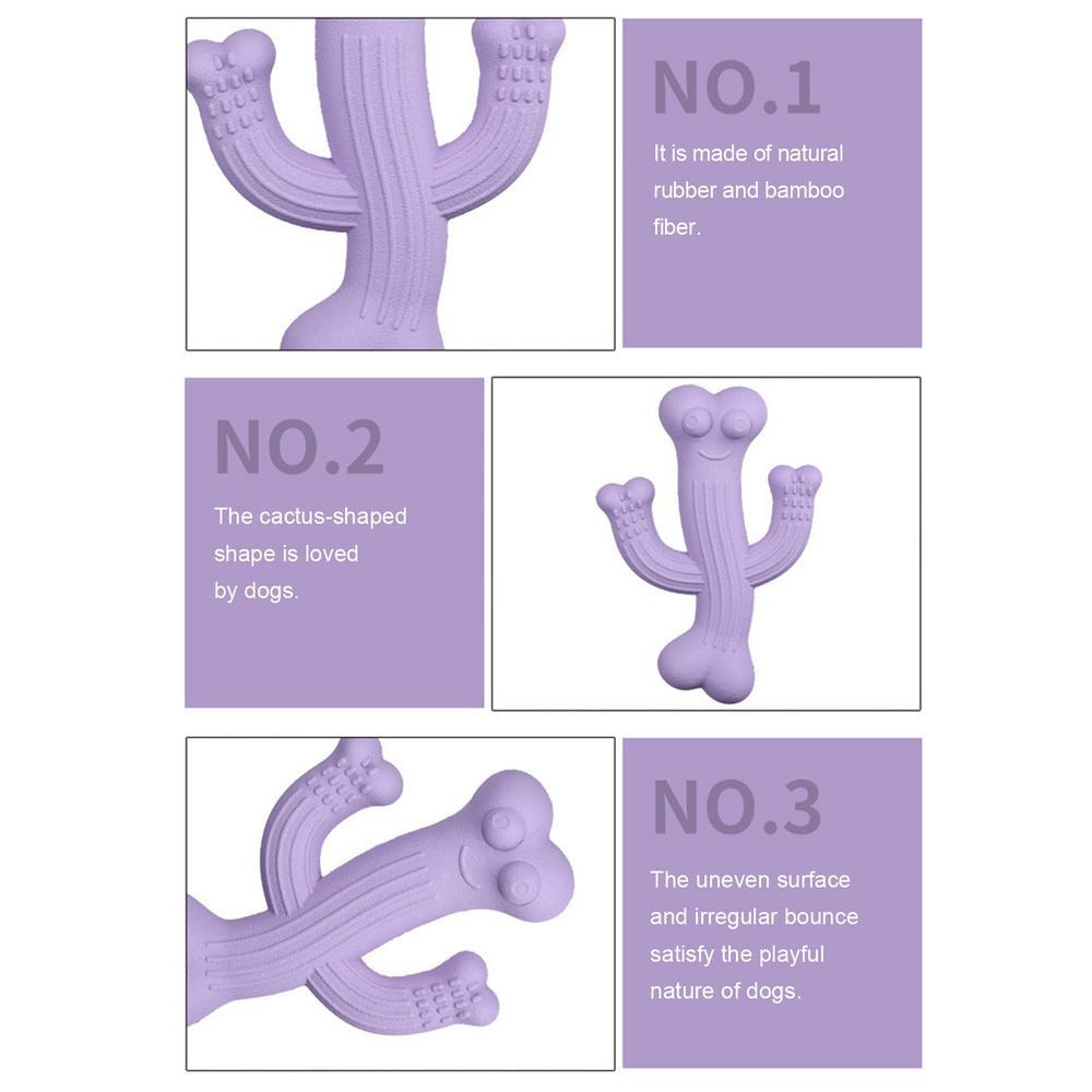 Cactus Chew Toy Durable Interactive Pet Toy For Play