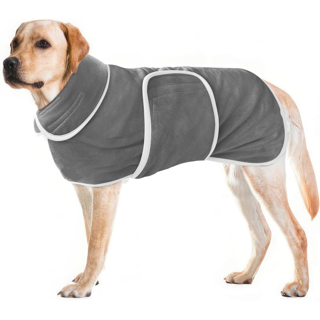 Super Absorbent Pet Bathrobe Towel Coat Outfit