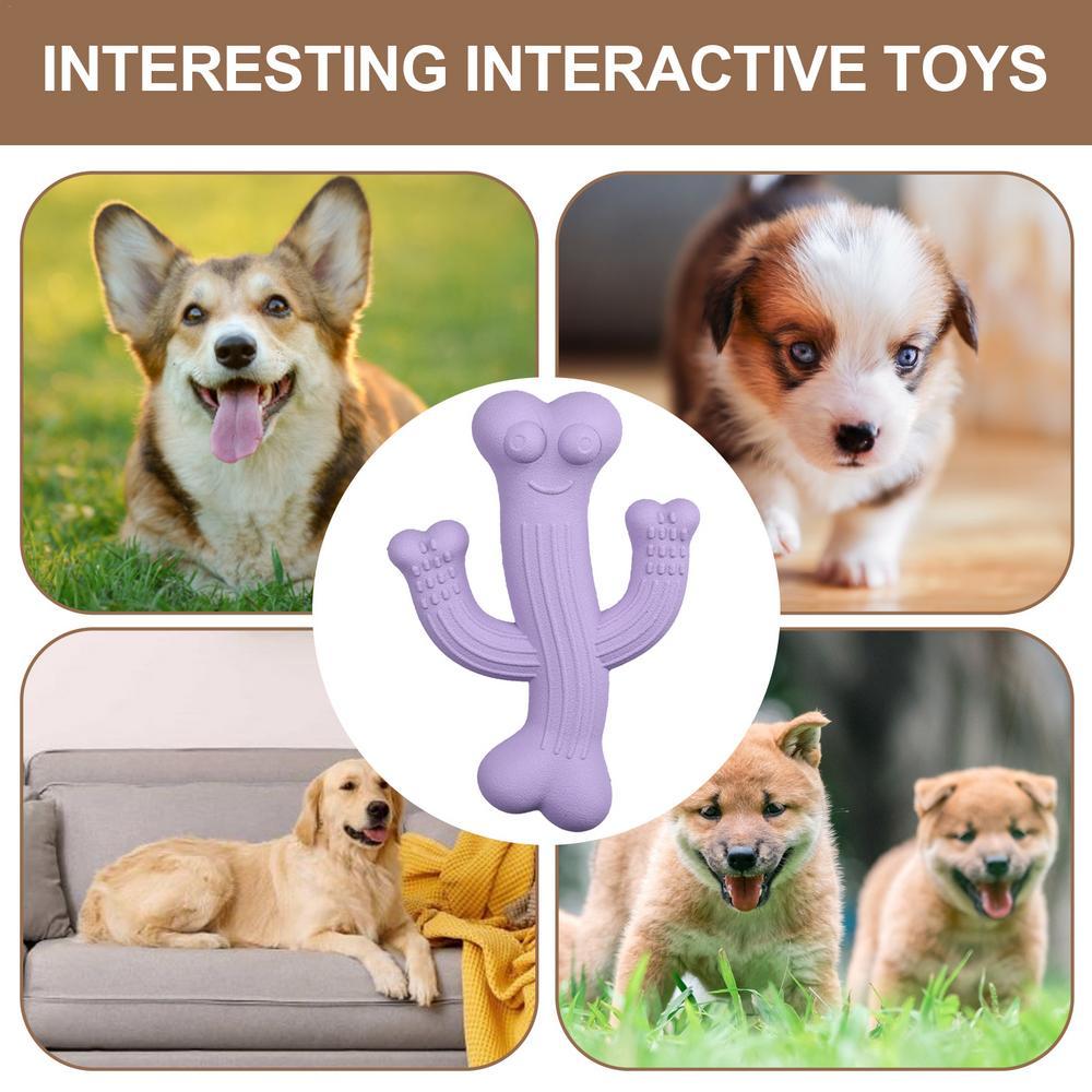 Cactus Chew Toy Durable Interactive Pet Toy For Play