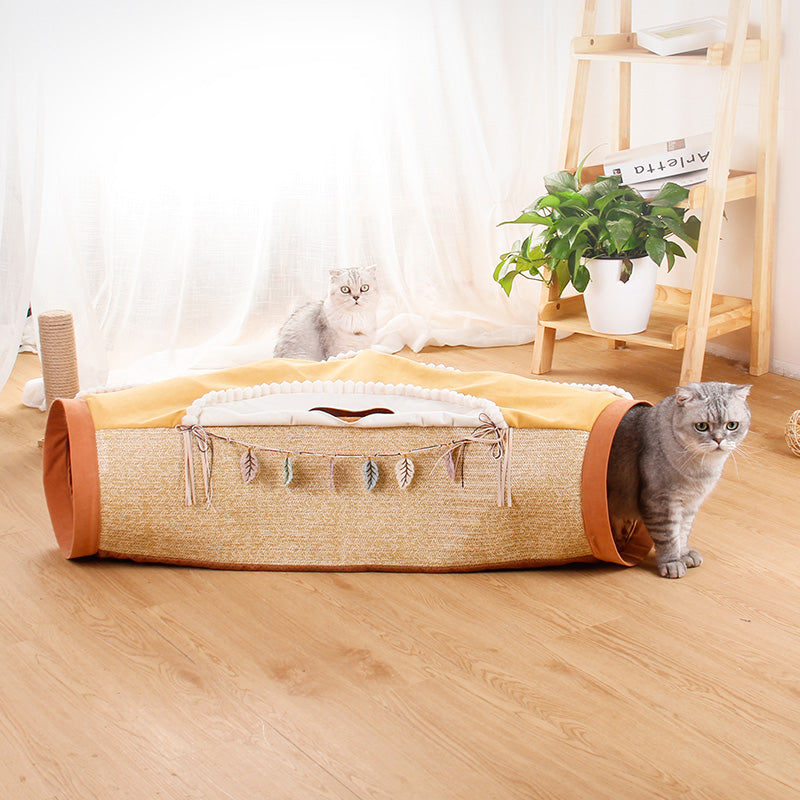 Pet Litter Roll Net Toy With Drilling Hole